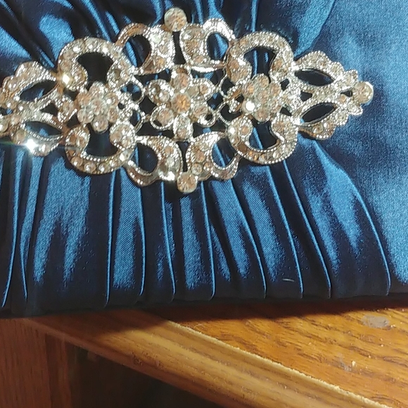 Satin. Evening clutch. - Picture 4 of 5